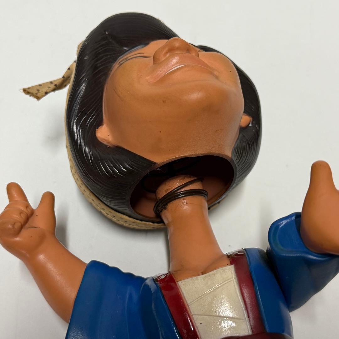 ヰセキ(イセキ)桜田淳子 首振り ソフビ人形 25.5トーキング 当時物