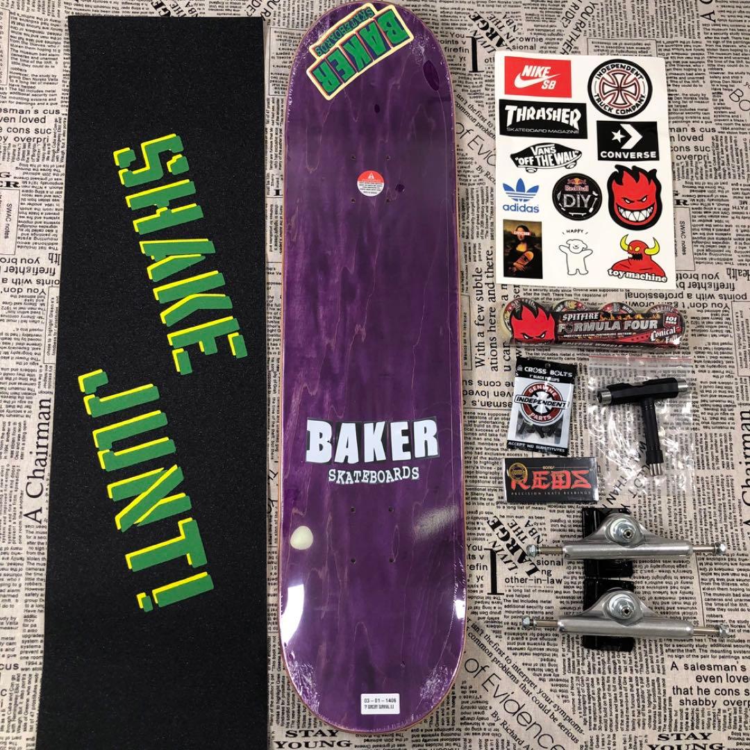 スケボー デッキデッキ セット 8.0 BAKER - メルカリ
