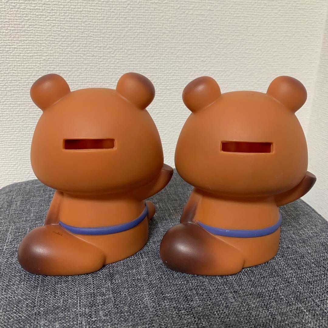 まめきち つぶきち 貯金箱 レア おでかけタオル どうぶつの森 - メルカリ