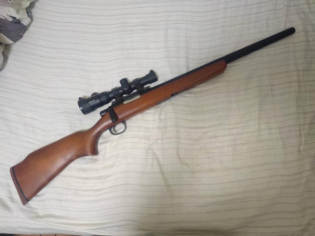 東京マルイ　VSR-10 プロスナイパー ベース フルカスタム。木製ストック等 If-Product 東京マルイ VSR-10シリーズ対応 木製ストック ウッド