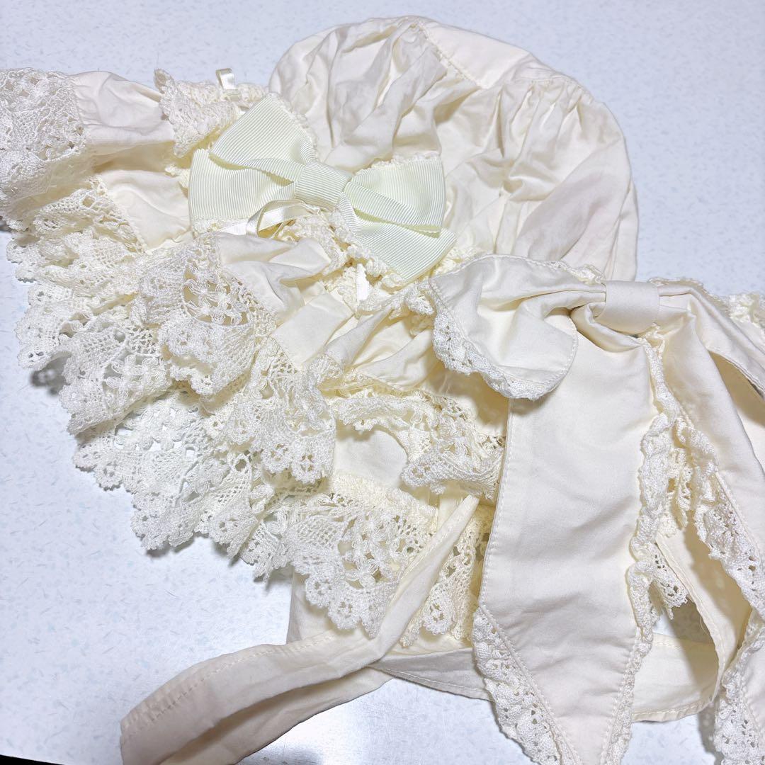 BABY♡マーガレットPetit Menuetマザーボンネット 生成 - メルカリ