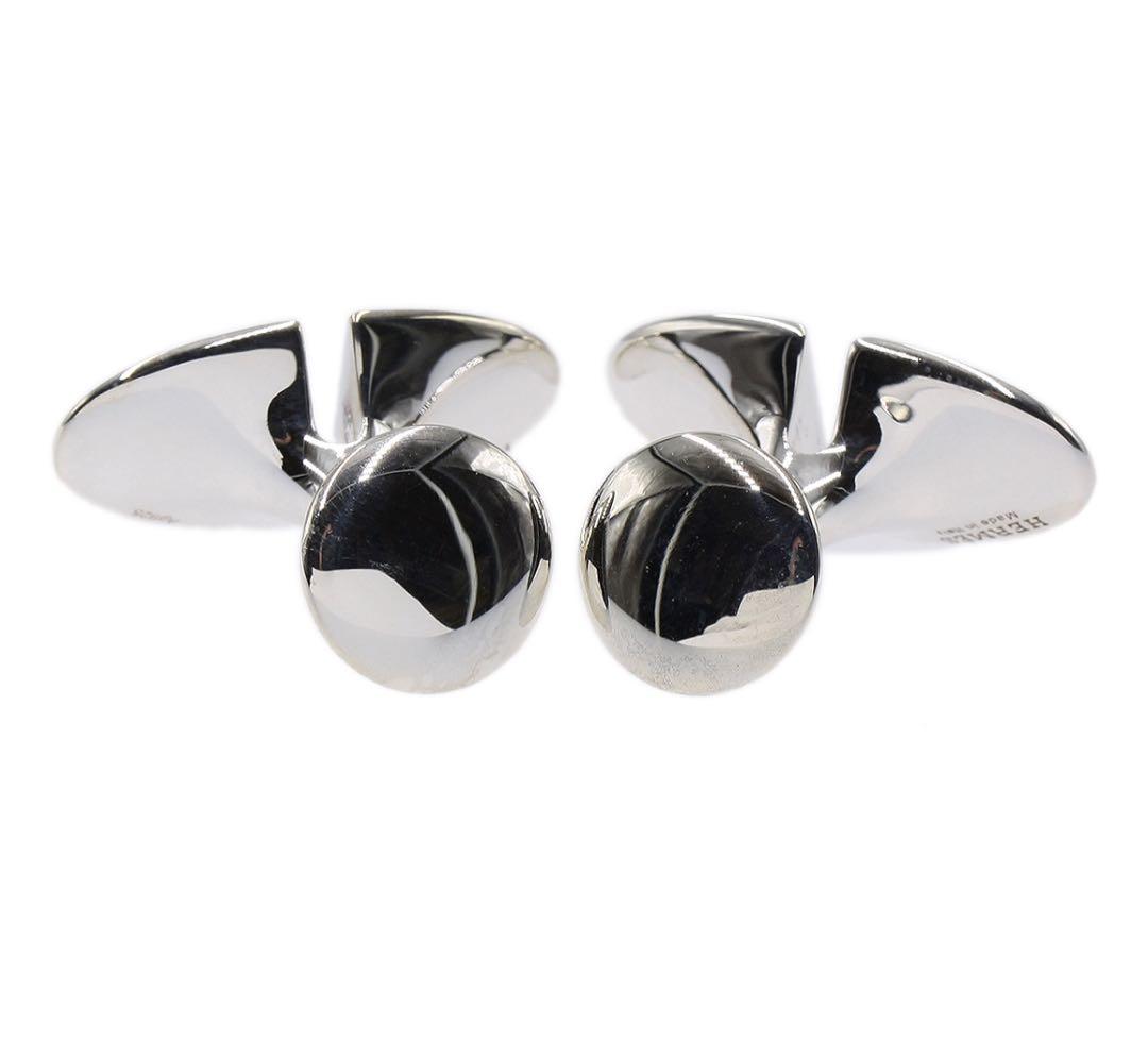 E2829 エルメス SV925 デザイン カフス カフリンクス - メルカリ