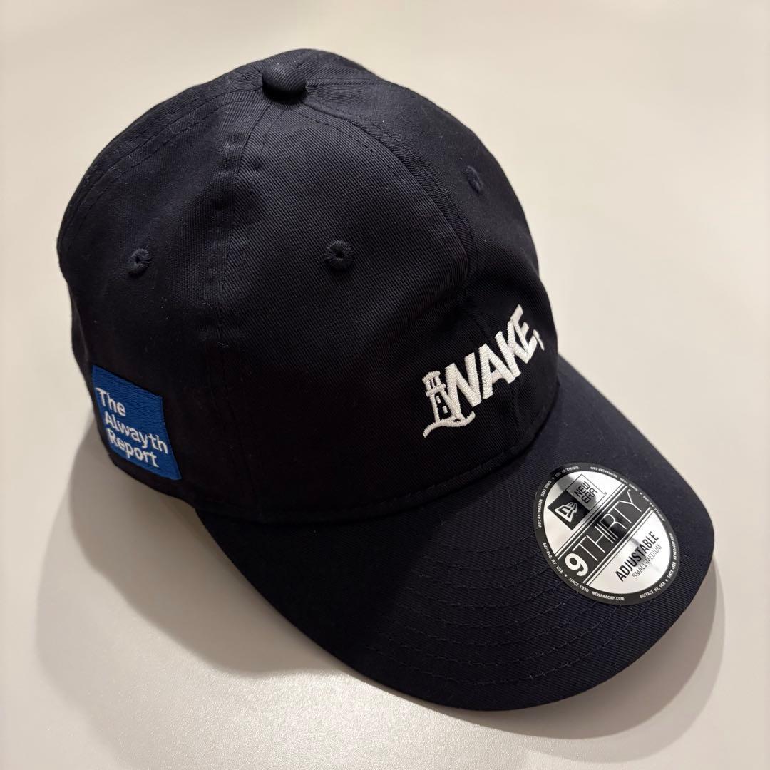 【wake sapporo】newera 9thirty ネイビー 9THIRTY タイプライター ニューヨーク・ヤンキース ネイビー