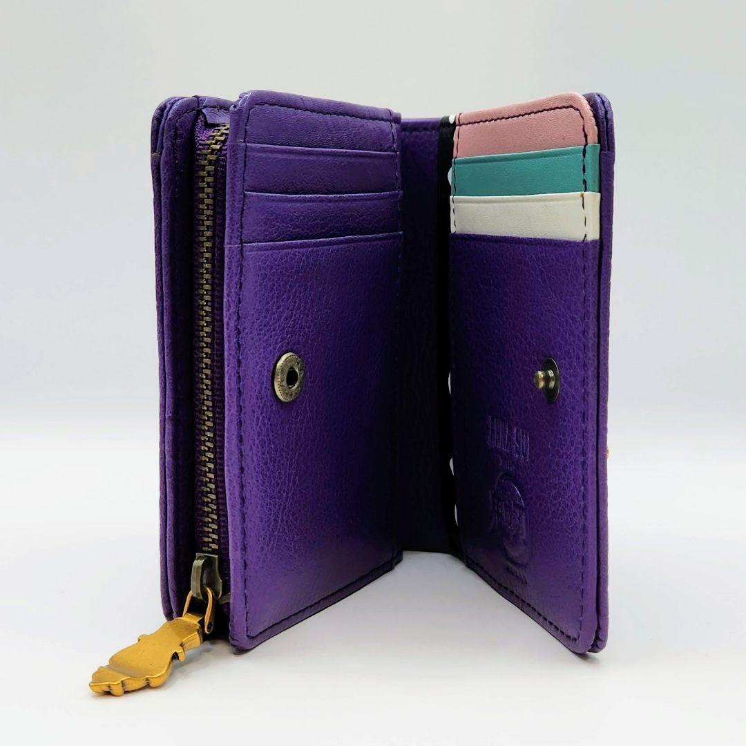 《未使用》ANNA SUI アナスイ 鬼滅の刃コラボ 胡蝶しのぶ 二つ折り財布