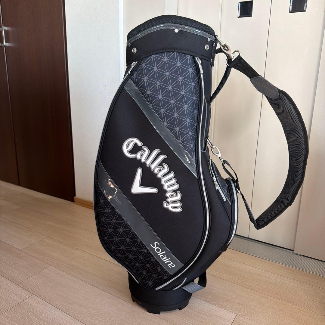 Callaway Solaire ゴルフバッグ(新品) 右用 レディース キャロウェイ ソレイル パッケージセット 8本＋