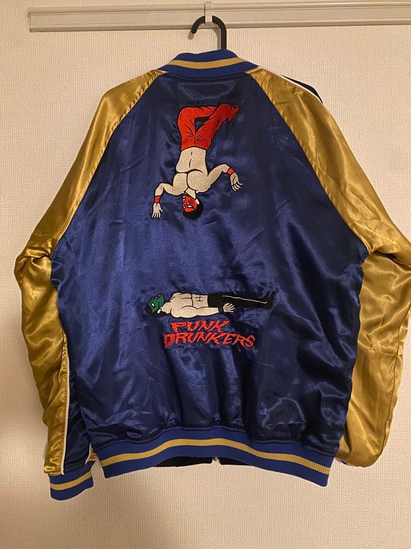 PDSxGreatMUTA］グレート・ムタ スカジャン / BLUE - メルカリ