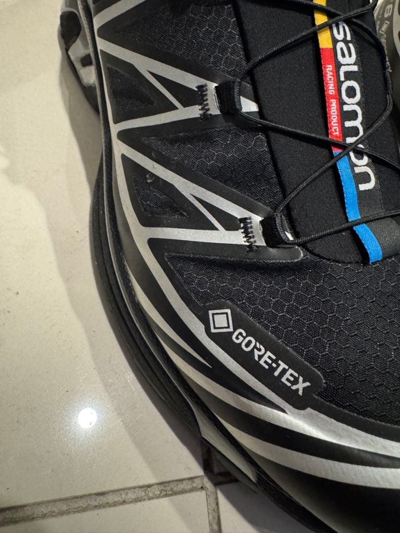 靴 Salomon XT6 GTX GORE-TEX BLACK 28.0cm