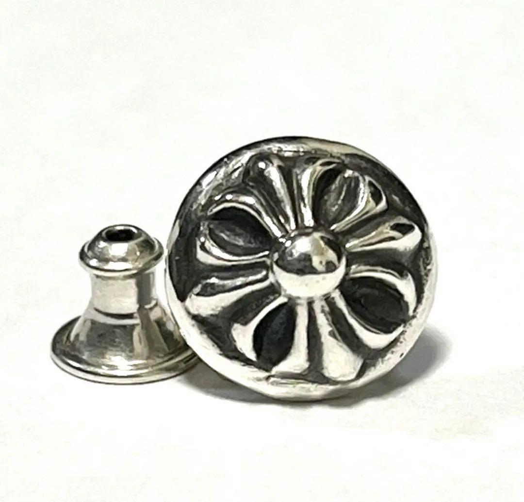 正規店購入 CHROME HEARTS クロムハーツ クロスボールピアス 新品