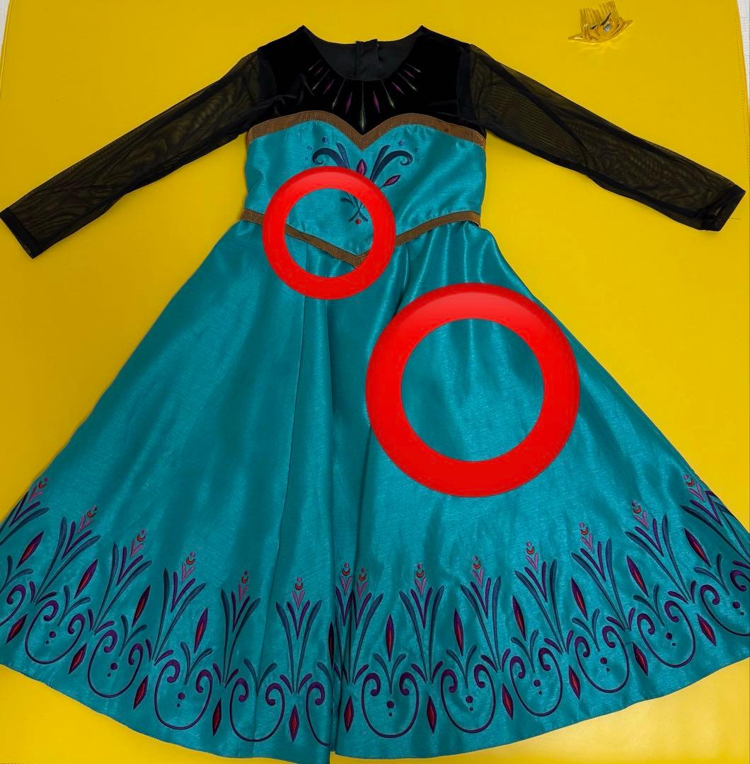 エルサプレミアムドレス ビビディバビディブティック 120cm - メルカリ