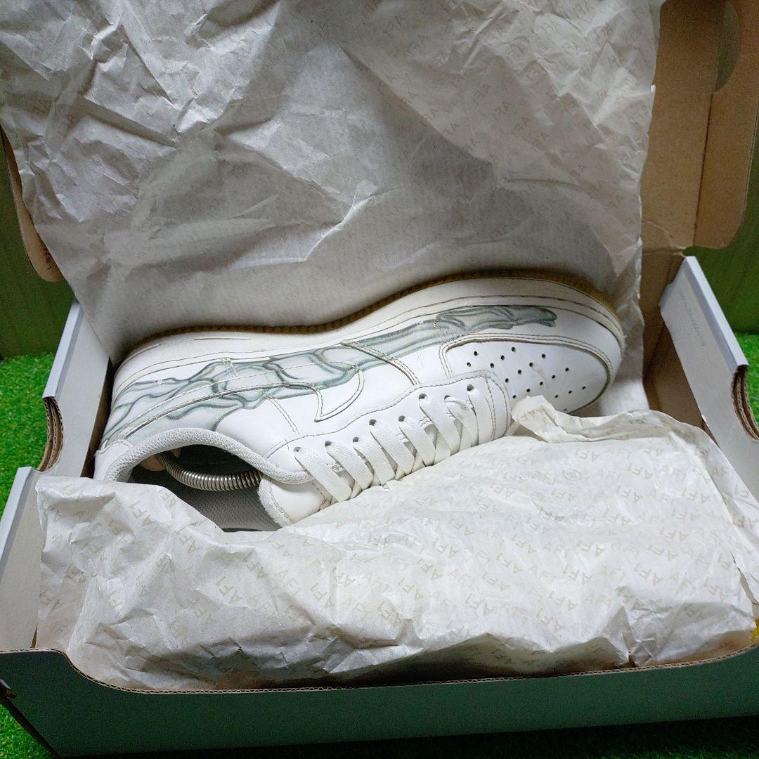 【26.5cm】NIKE AIR FORCE 1 White/skeleton