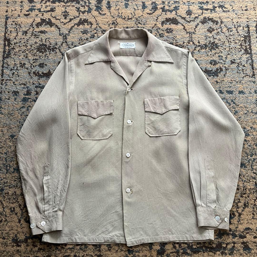 50s PILGRIM レーヨン シャツ フラップ 検 60s ギャバジン 50s PILGRIM レーヨン シャツ フラップ 検 60s ギャバジン - メルカリ