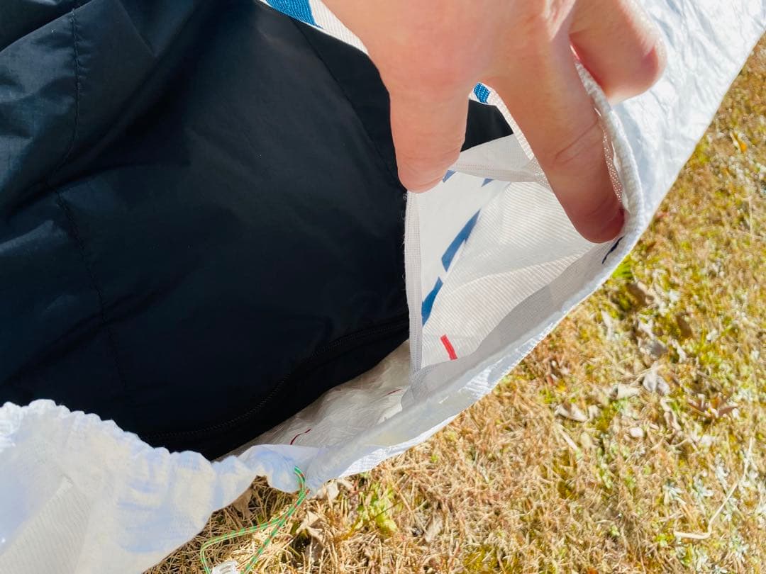 タイベック シュラフカバー 《寝袋まもるくん 》右サイドダブルジッパーver.