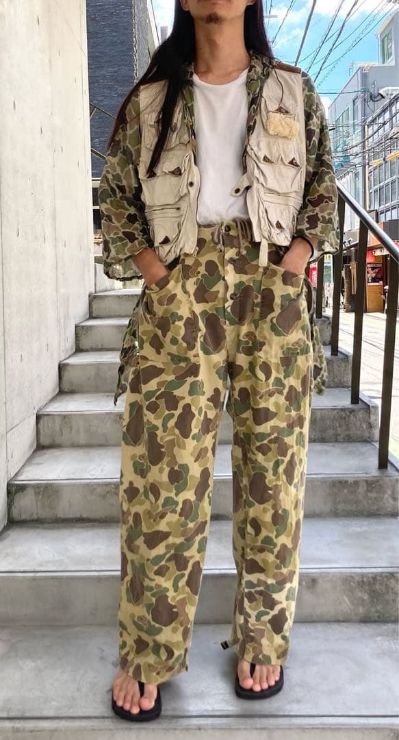 50s ヴィンテージ　フィッシングベスト 50s THE HETTRICK MFG Co American Field FISHING VEST - RICUR