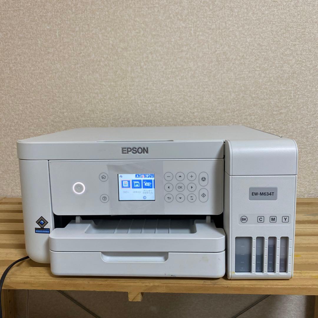 ジャンク品EW-M634T インクジェットプリンターエコタンク