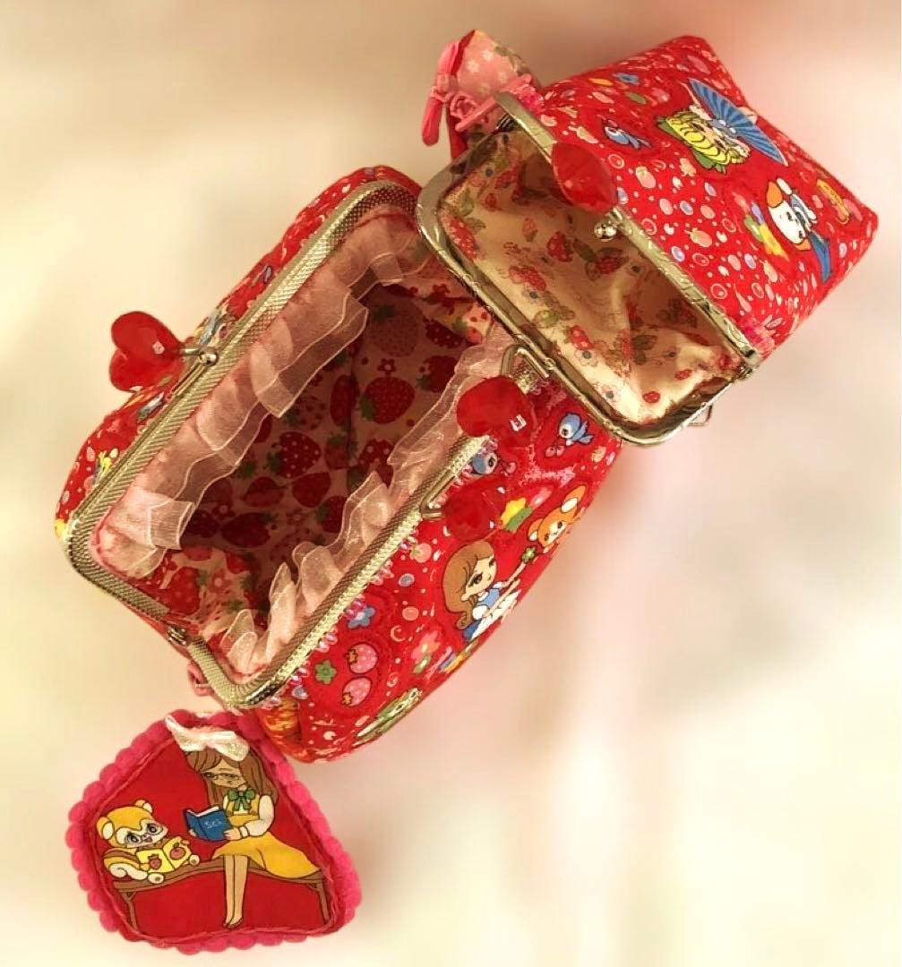 専用です♡ 可愛いレトロガール ♡ コロンとしたがま口＆小さめがま口