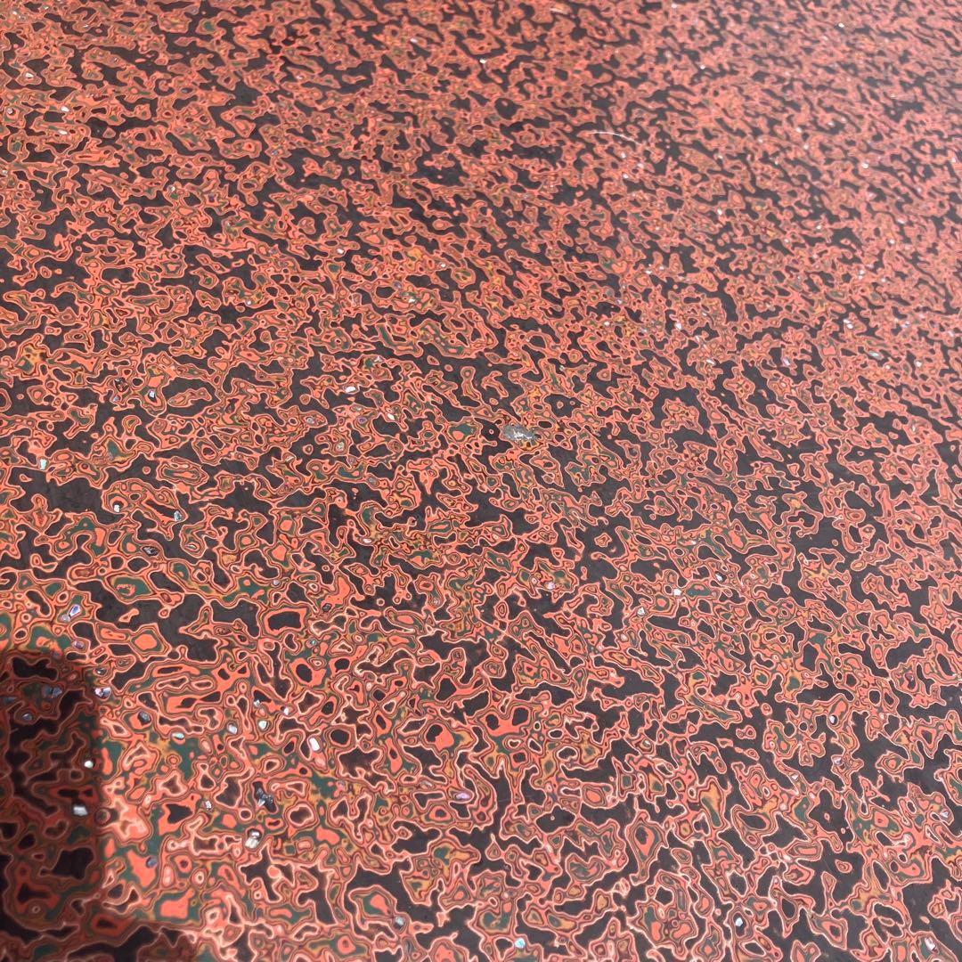 昭和レトロ 津軽塗り 螺鈿 円卓 座卓 ちゃぶ台 センターテーブル ロー