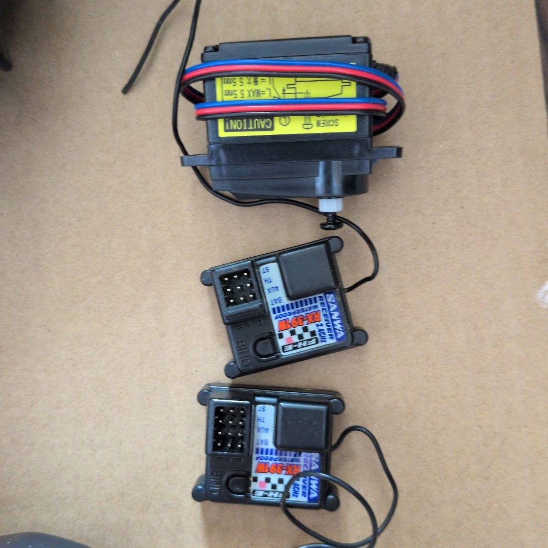 SANWA.mx-6. 2.4GH Rx-391w. ダブルレシーバーセット