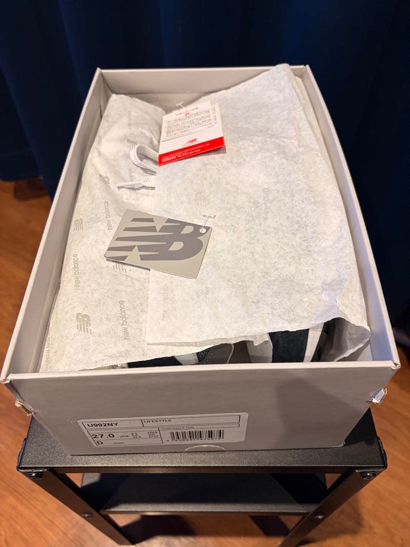 【正規品】New Balance U992NY 27.0cm 試着のみ 極美品