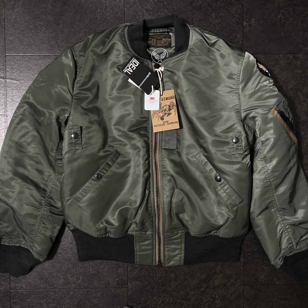 REAL SIMONS MIL-J-8279 初期型MA-1 改良復刻モデル - メルカリ