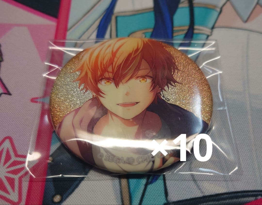プロセカ グリッター缶バッジ 東雲彰人 ×10 - メルカリ