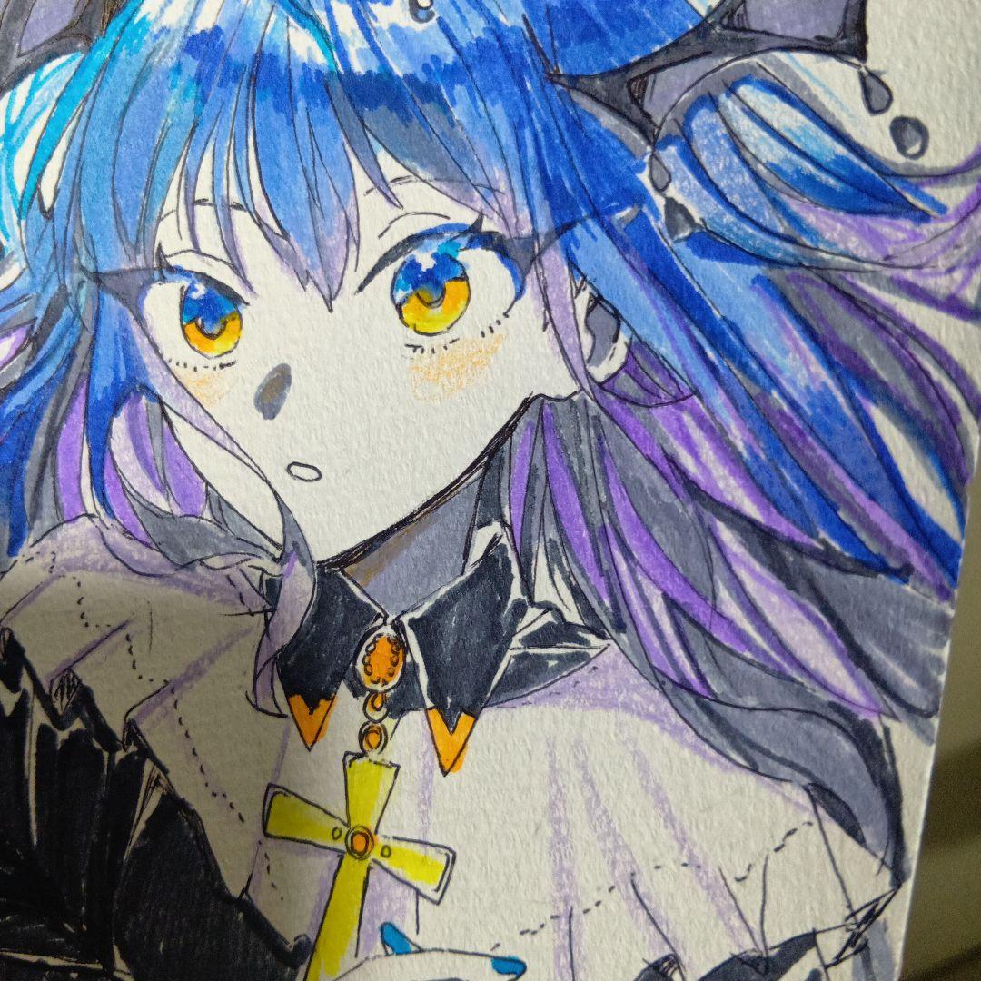 オリジナル 手描き イラスト - メルカリ