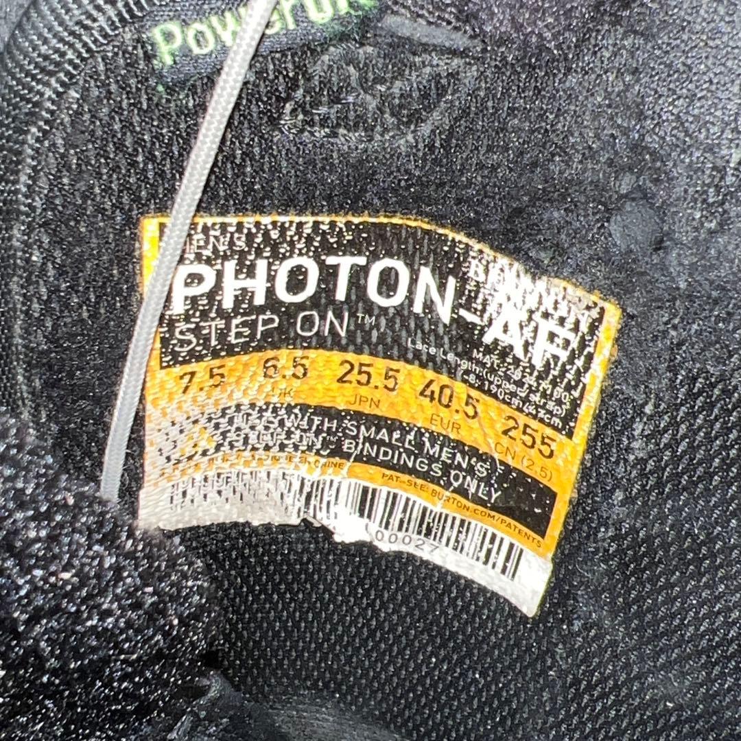 使用感あり 25.5cm BURTON STEP ON PHOTON SO