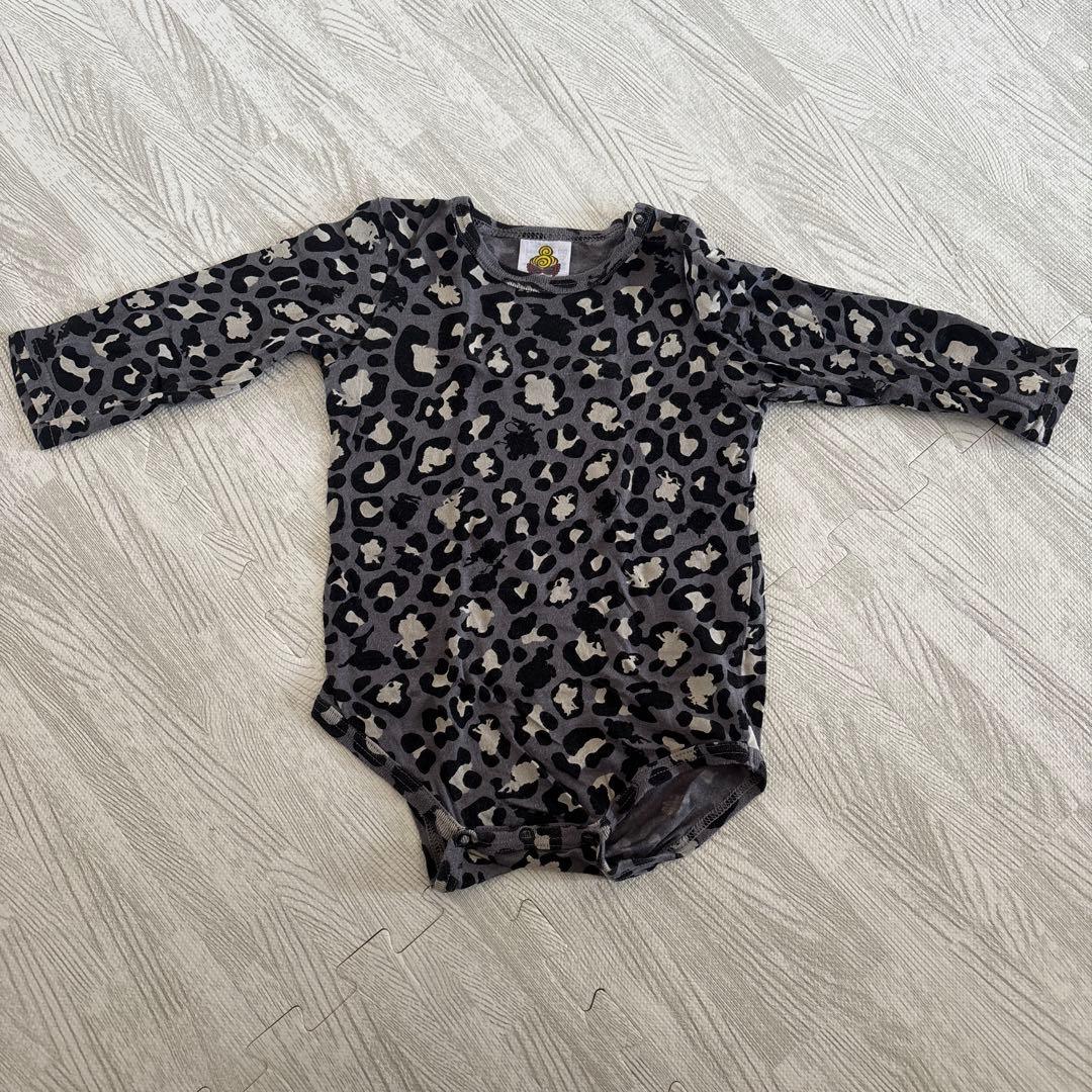 HYSTERIC MINI ヒョウ柄ロンパース 70cm