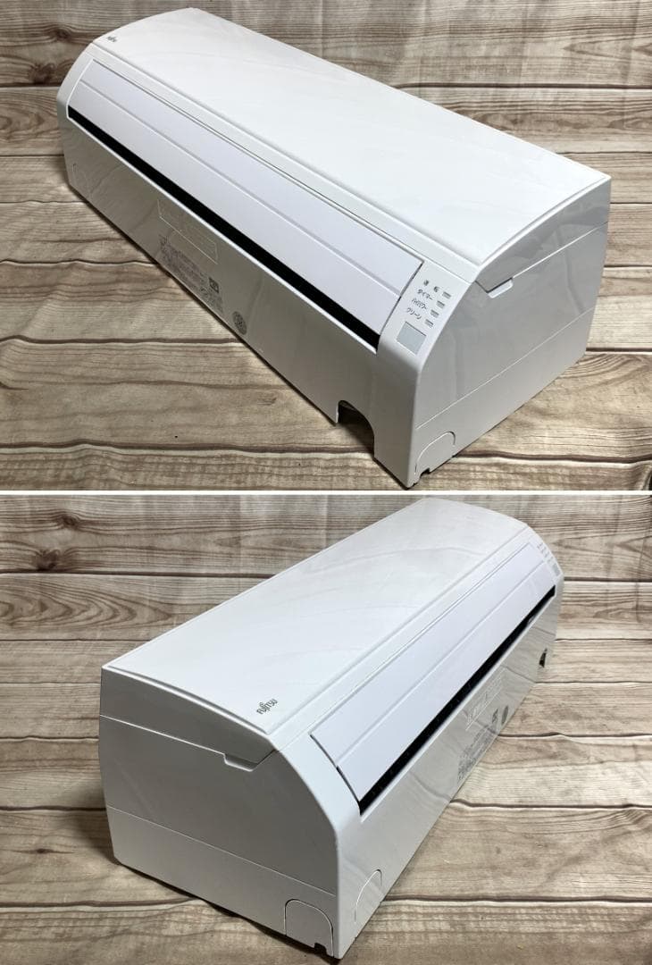 富士通 30畳 7.1kw 200V ノクリア エアコン 21年製 全清掃済♪