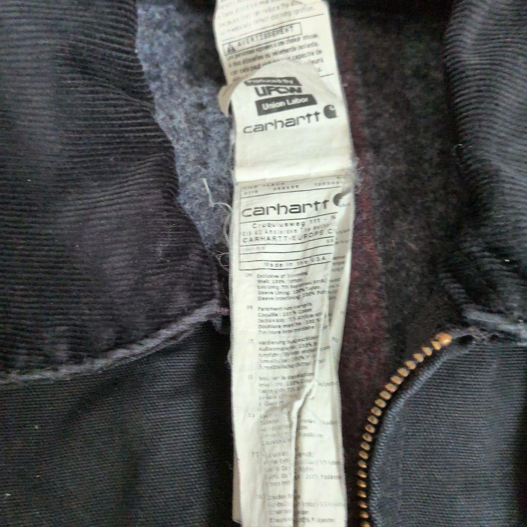 USA製 カーハート デトロイトジャケット Sサイズ J001 BLACK 90 - メルカリ