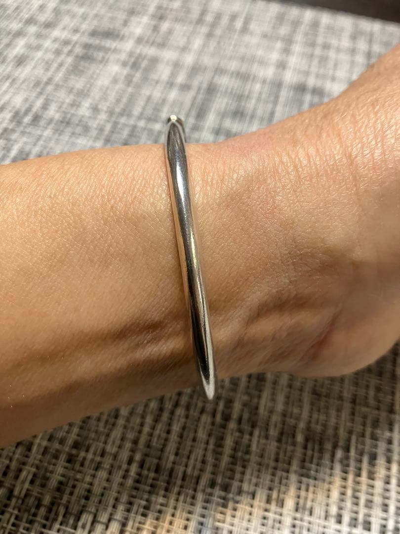 美品 クロムハーツ ダブル ドッグスキニー バングル ブレスレット 2006