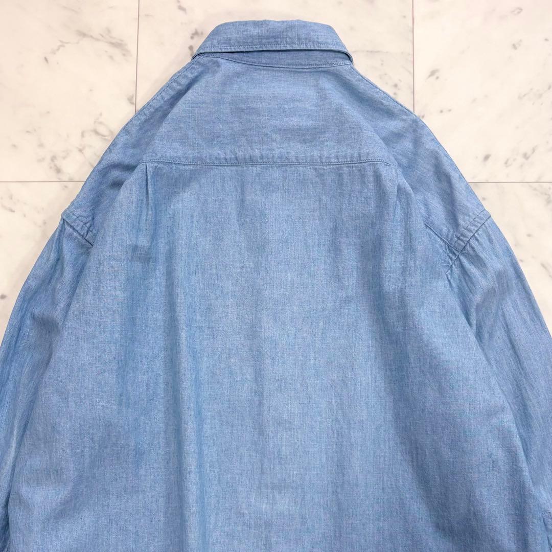極美品✨フレームワーク ダンガリーシャツ デニムシャツ ゆったり