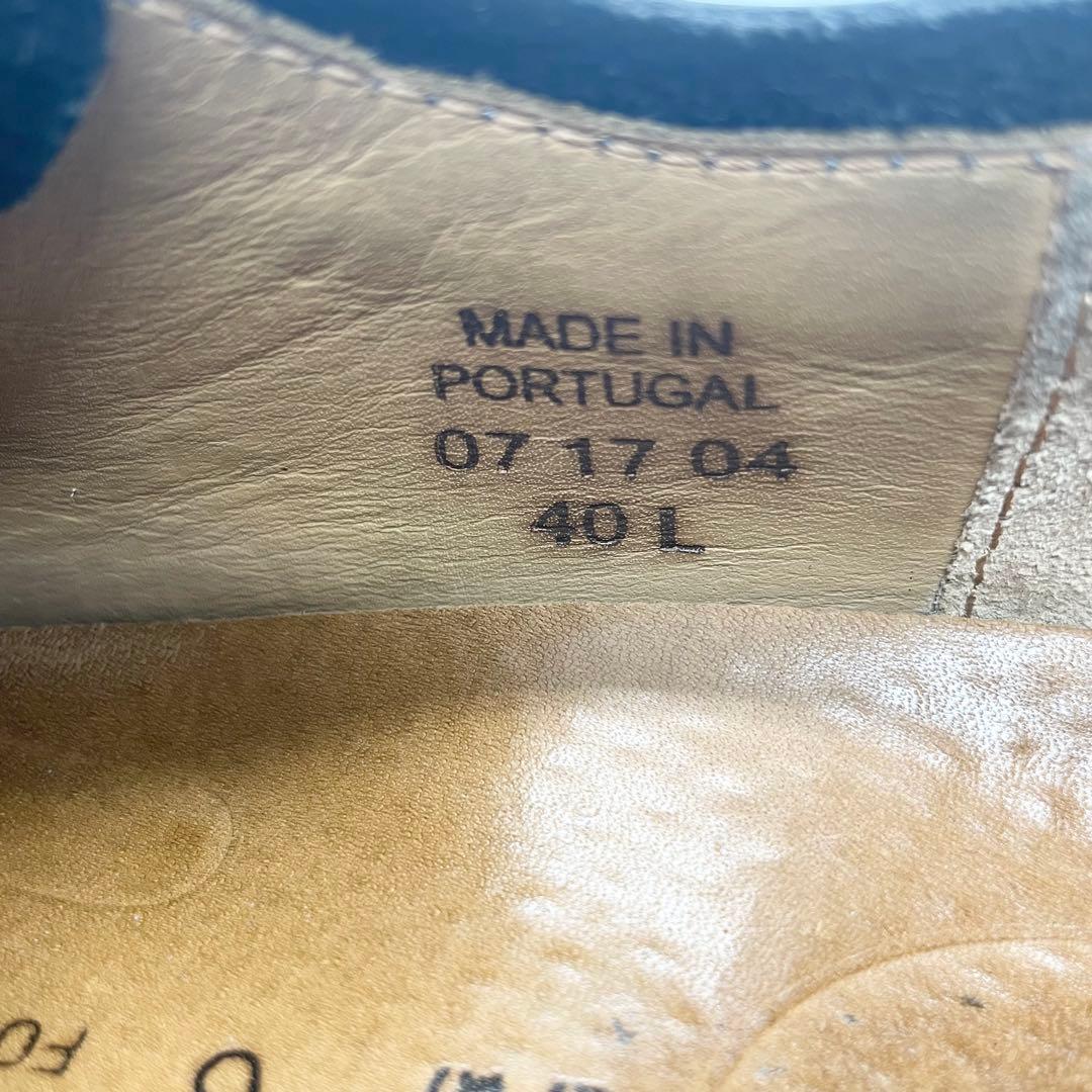 BIRKENSTOCK TIMMINS 革靴 uチップ レザー 黒 26.0cm