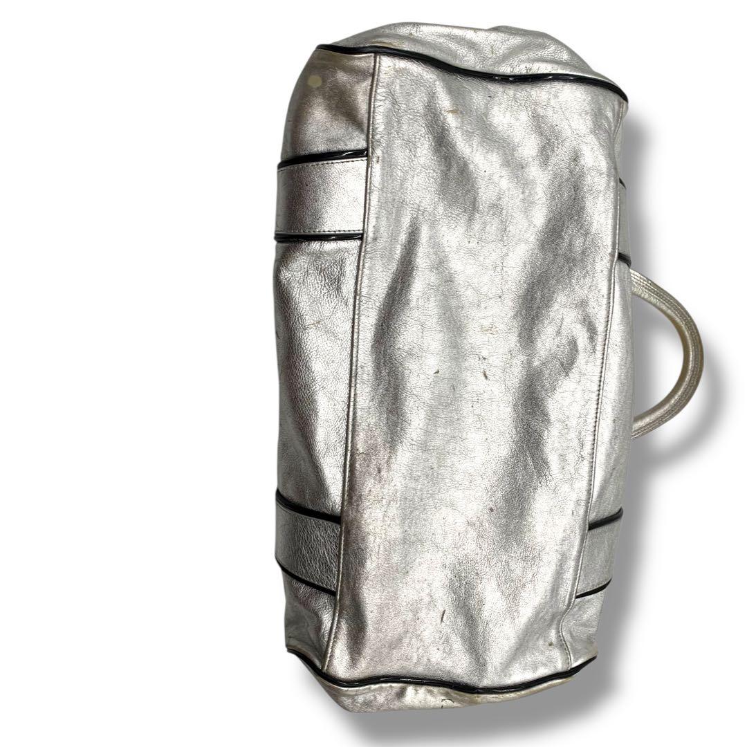 ドルチェアンドガッバーナ ユニセックス シルバー ボストンバッグ