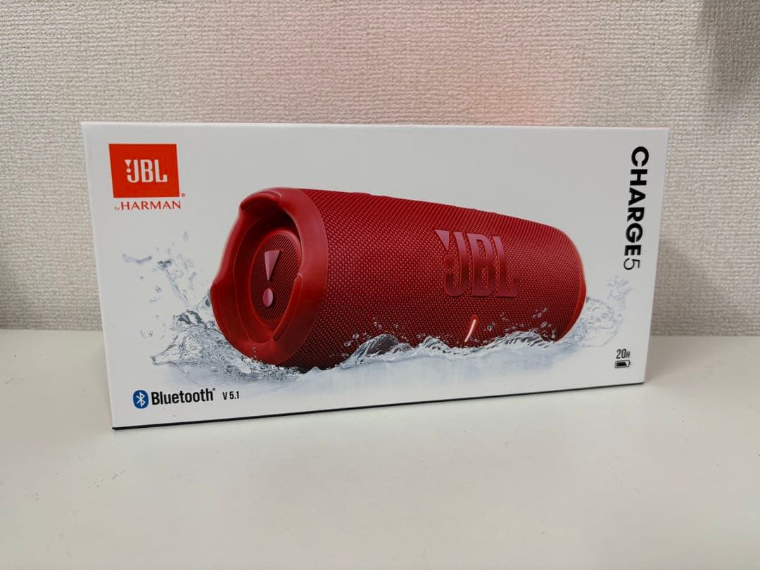 新品未開封 JBL CHARGE5 Bluetoothスピーカー レッド 赤 - メルカリ