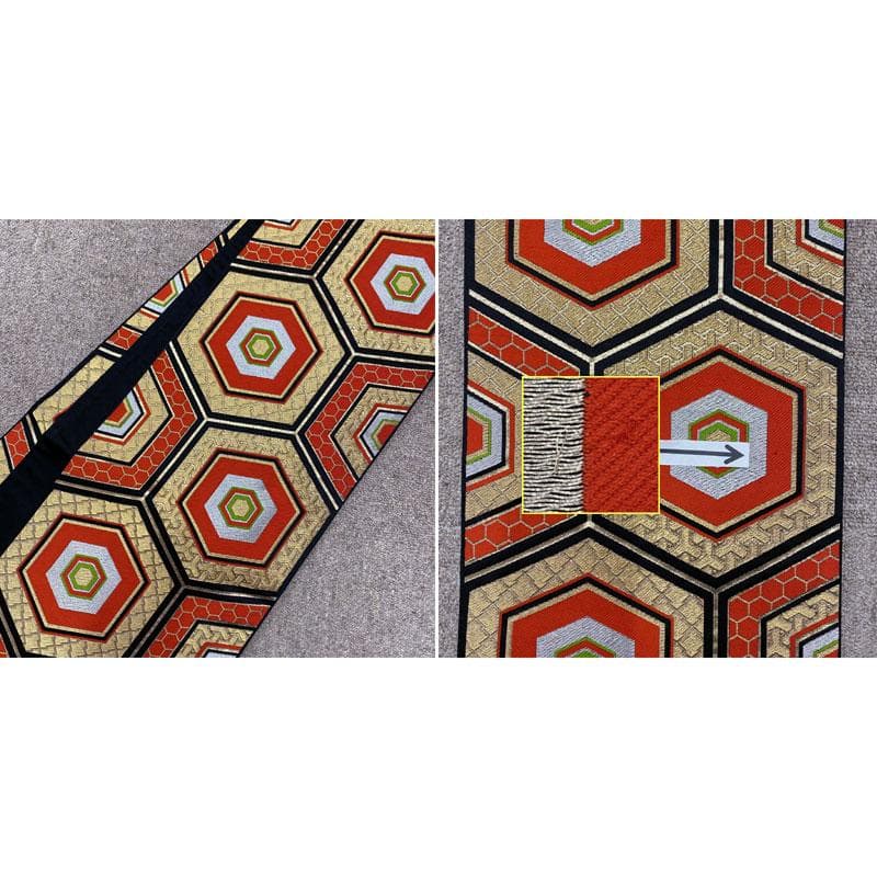 RHまま専用◎504ag80.帯揚げ帯締めしごき◎七五三七歳 着物&袋帯