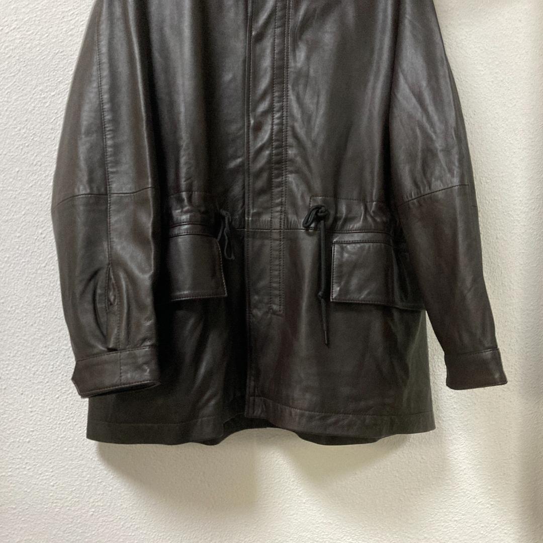 STUDIO NICHOLSON スタジオニコルソン ZARA レザーパーカーM - メルカリ