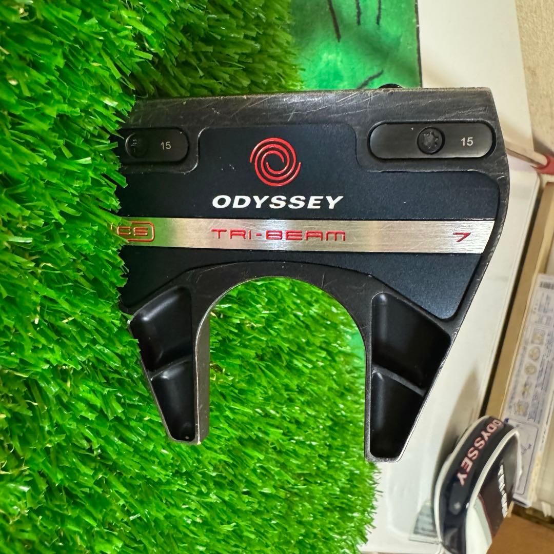 オデッセイ トライビーム#7 CS パター トライビーム レッド／TRI-BEAM RED #7 CSパター | ゴルフギアカタログ