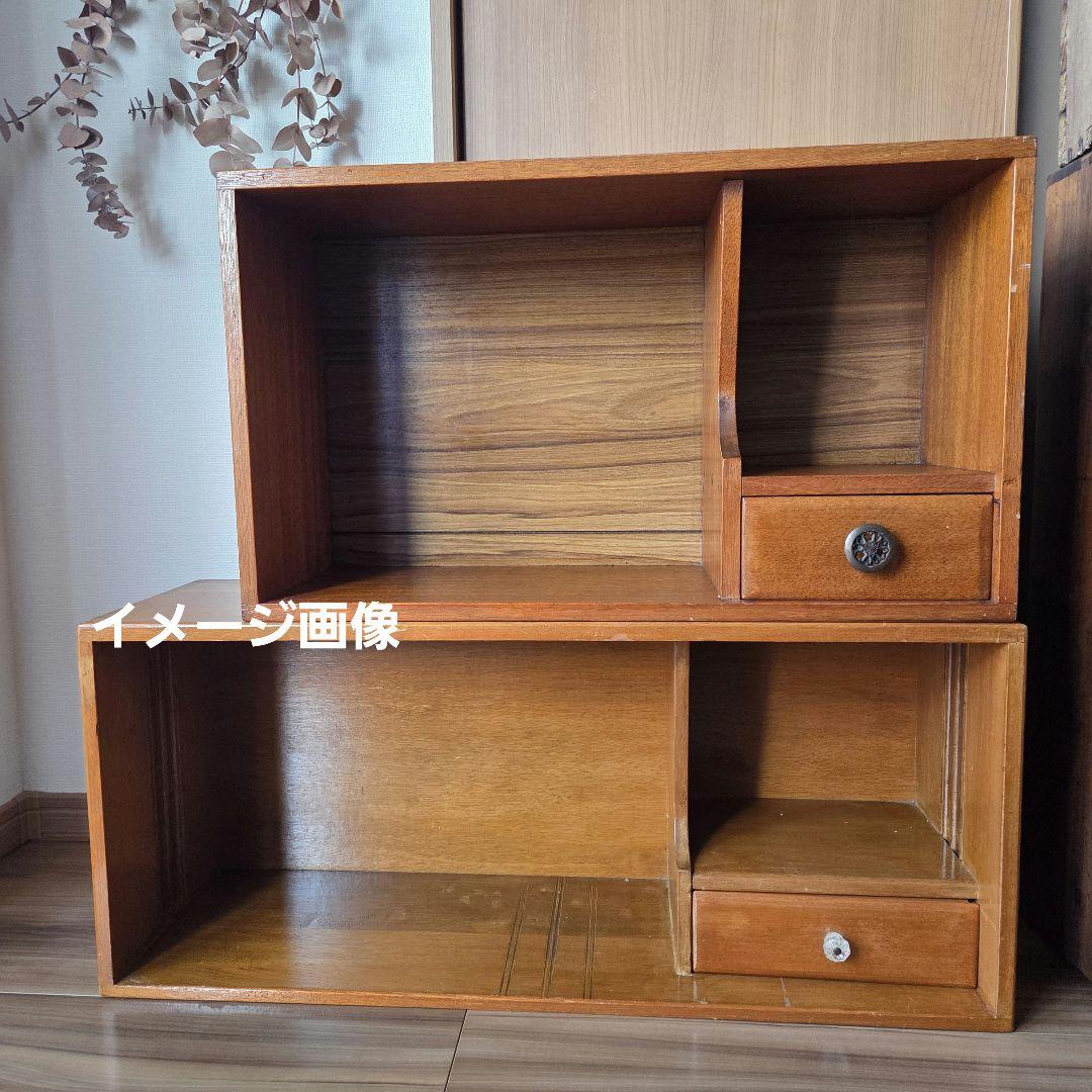 収納棚 木製 古家具 什器 収納箱 陳列棚 ディスプレイ ラック ガラス