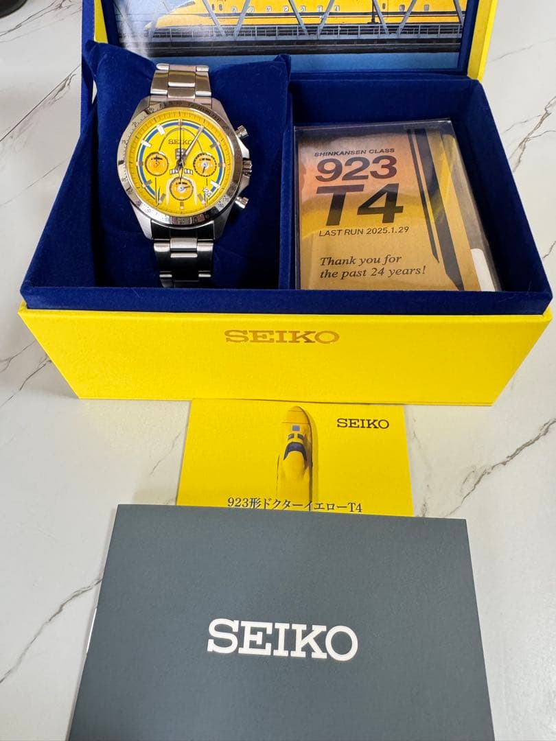 SEIKO 923形ドクターイエローT4 限定モデル SN:0880/5000 - メルカリ