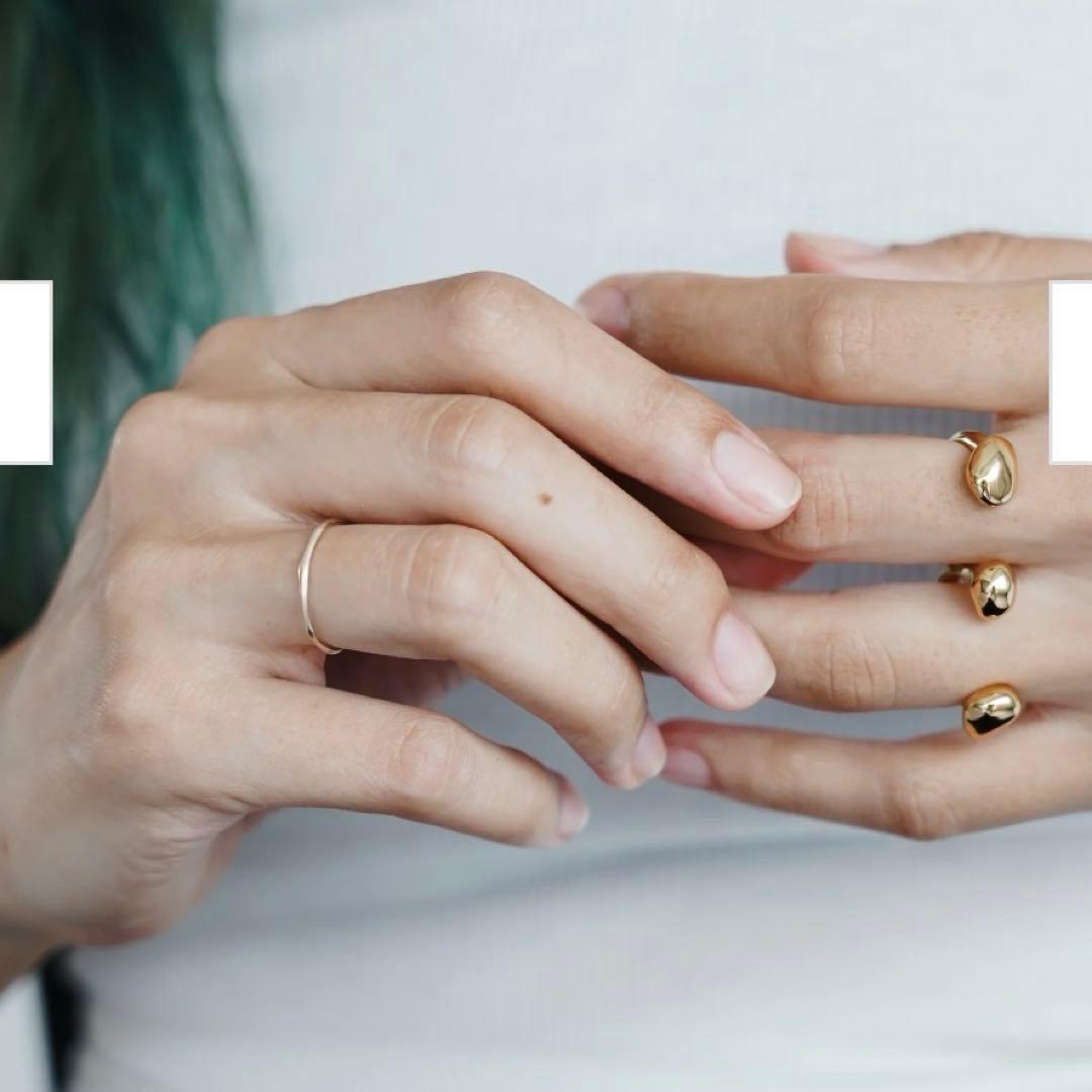 vebet twig ring s / gold K10