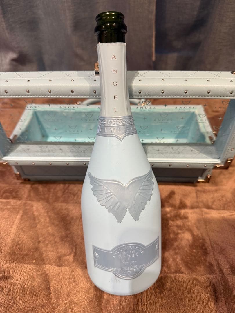エンジェル シャンパン 空箱 ドゥミセック ホワイト ブラック - メルカリ