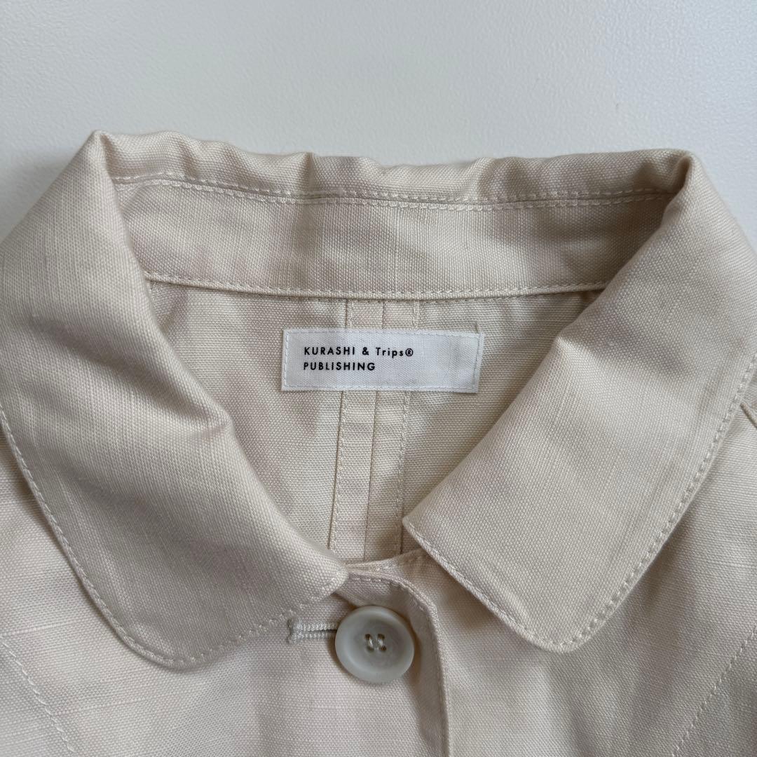 新品 北欧暮らしの道具店「これさえあればの1枚に」 こだわり襟の