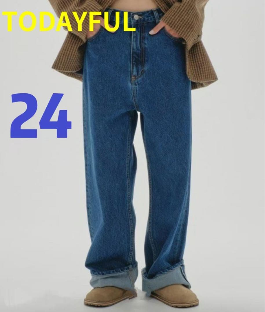 ◉新品半額TODAYFUL Cary's Denim（ブルー) - メルカリ