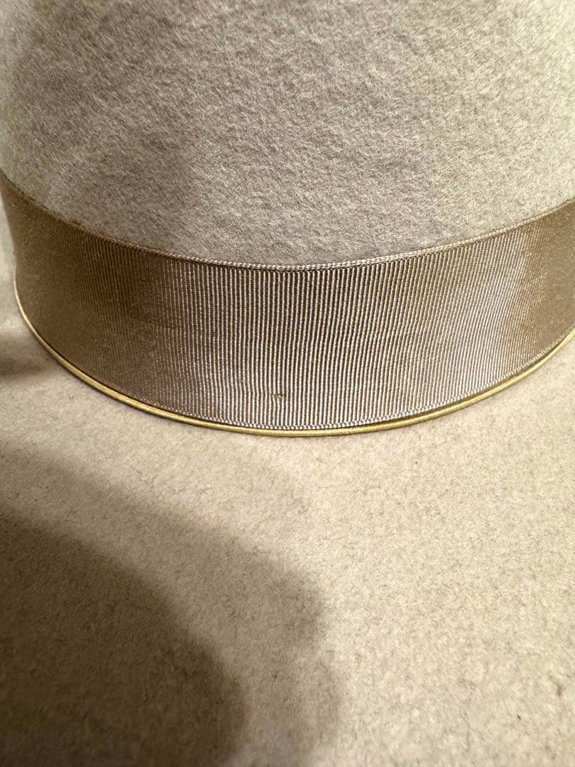 THE H.W.DOG&CO. FRONT-H フェルトハット/オフホワイト