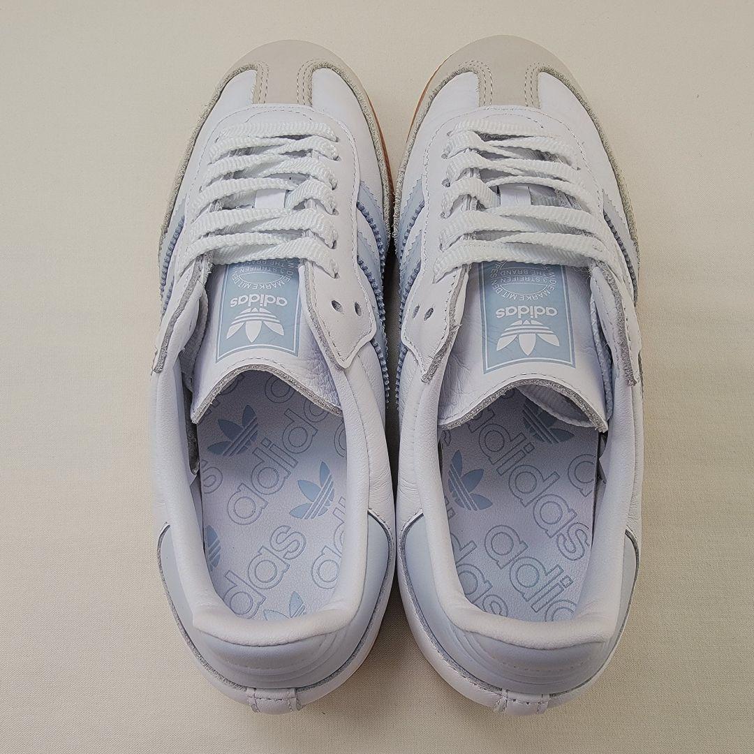 アディダス サンバ OG ホワイト/ブルー 22.5cm