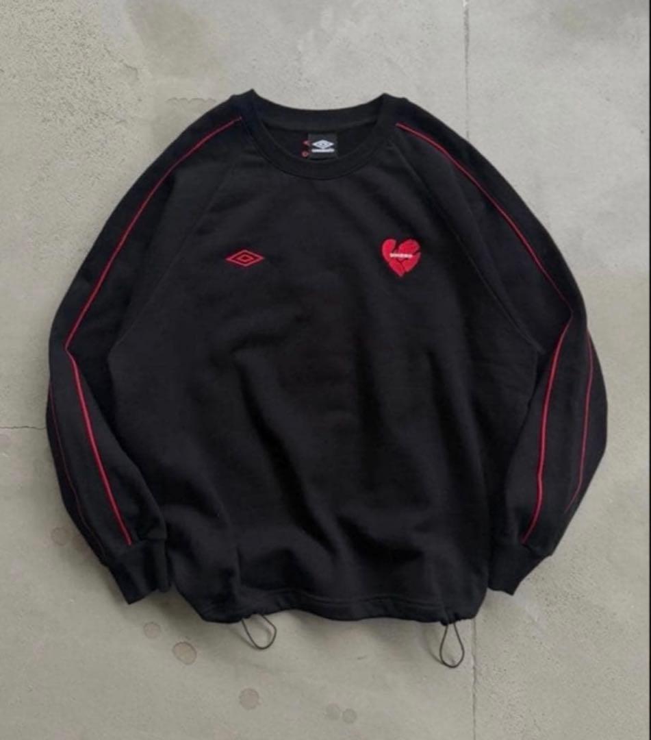 ONCILY UMBROコラボPIPING DRAW CODE SWEAT UMBRO 】PIPING DRAW CODE SWEAT / パイピングドローコードスウェット