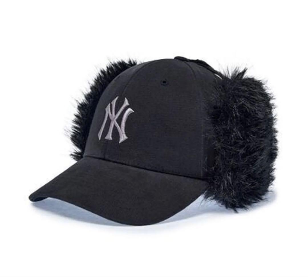 フライトキャップ ファー MLB korea 韓国 カリナ 完売 着用 帽子