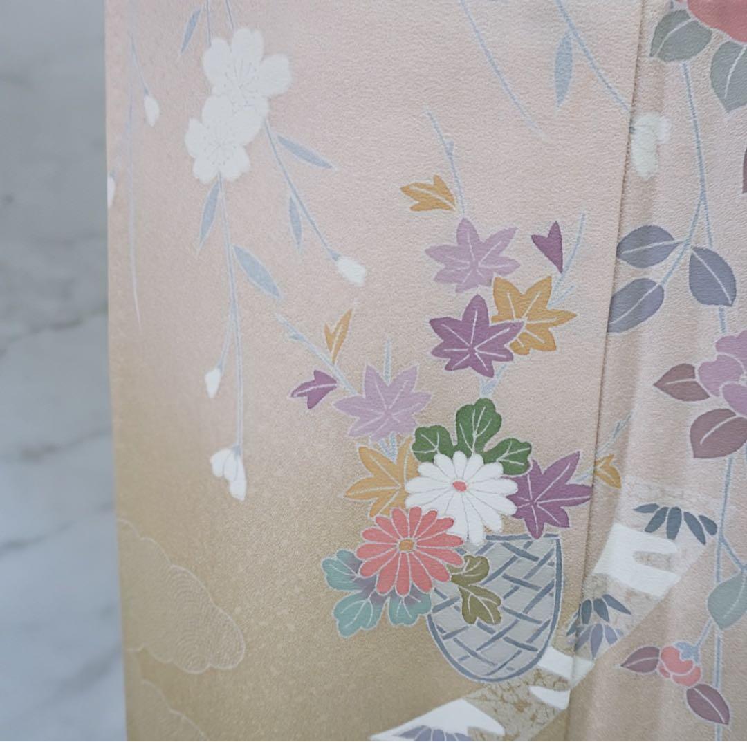 訪問着 フルセットa594卒業式 入学式 お宮参り 七五三 結婚式 - メルカリ