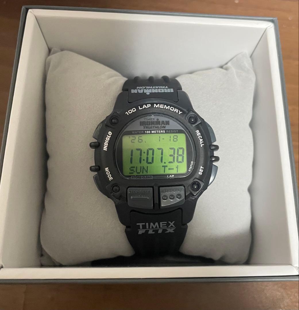 Timex タイメックス　アイアンマン フリックス100 スポーツウォッチの金字塔＜アイアンマン®＞を開発したタイメックス