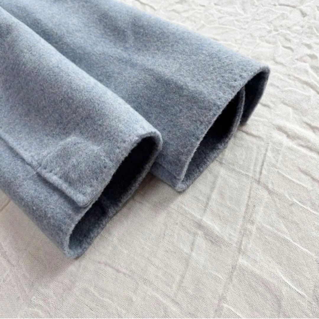 試着のみ美品】 エブール メランジビーバー ジャコート ウール